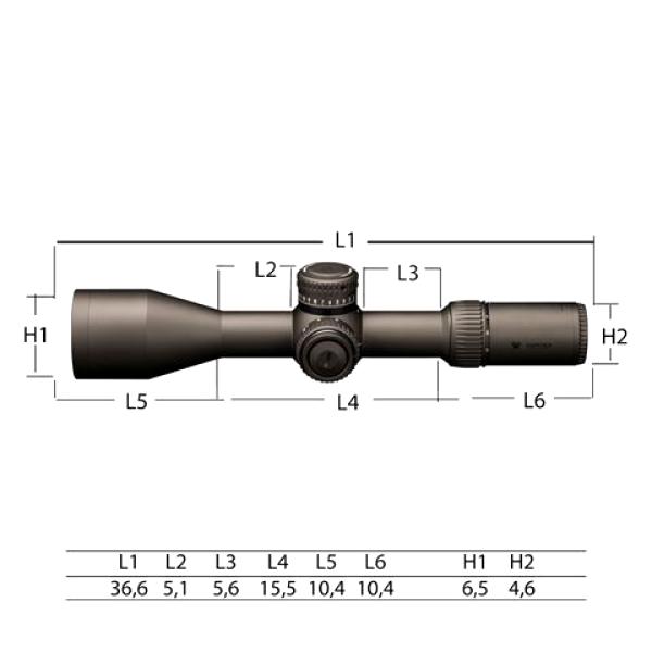 Vortex Razor HD GEN II 4,5-27x56 FFP, Horus H59 (MRAD) - Cannocchiale da puntamento