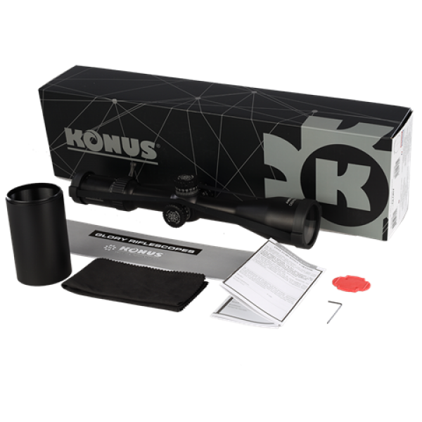 Konus Glory 2-16x50 SFP, German-4 (MRAD) - Rifle Scope