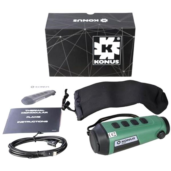 Konus Flame 0.6X-2.4X<br>Monocular térmico